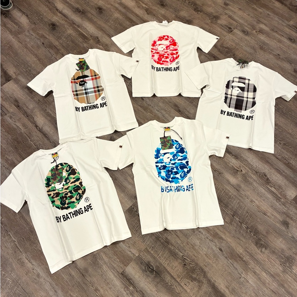 BAPE Shirts 110 each or best offer, first come first serve